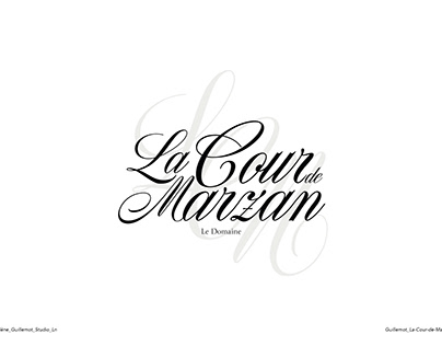 Logotype du Domaine de La Cour de Marzan