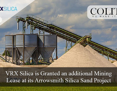 VRX Silica is Granted an additional Mining Lease