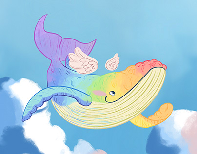 Rainbowhale