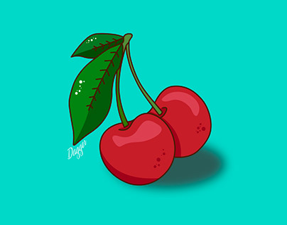 Illustration - Cherries