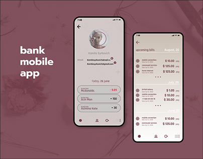 Design Mobile Bank App