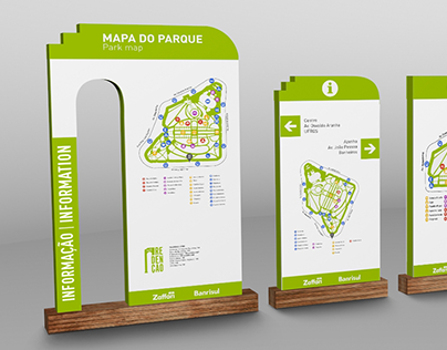 Wayfinding and Brand Identity System - Redenção Park