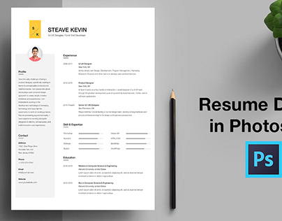 Free CV Resume Templates PSD