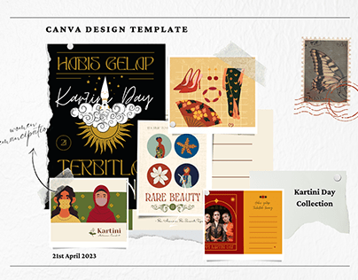 Kartini Design Template - Canva Template