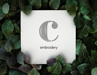 C EMBROIDERY - LOGOTYPE