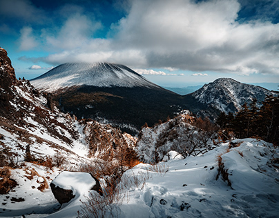 Mt.Kurofu 2,404m Nagano Japan 2024.1.6