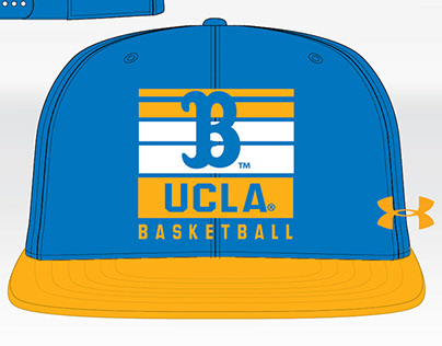Under Armour UA Flat Brim UCLA Basketball Cap