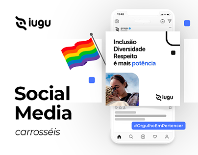 Project thumbnail - Social Media • Carrosséis LinkedIn e instagram