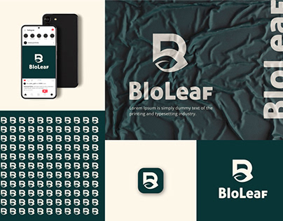 Bio Leaf - B Letter Logo