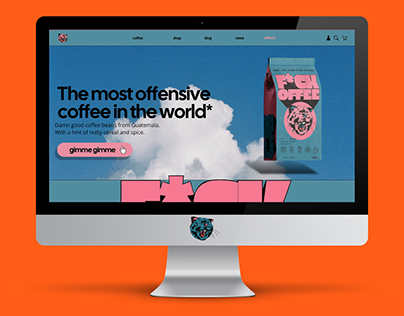 Web Design for F*CKOFFEE