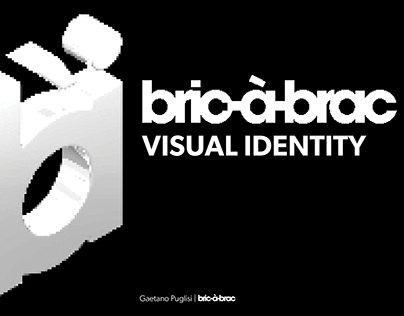 bric-à-brac IDENTITY FOR AN EXHIBITION OF USLESS OBJECT