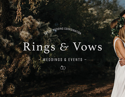 Rings and Vows Branding