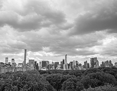 View from Met Roof Garden, NYC