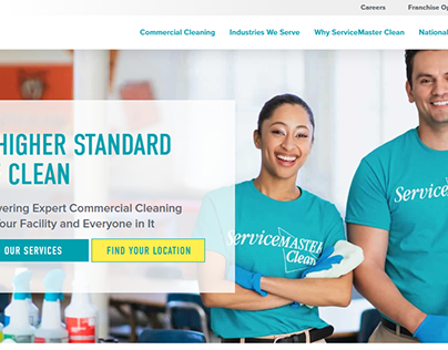 High Standard Cleaning Website