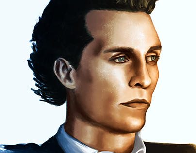 Digital painting: Matthew McConaughey