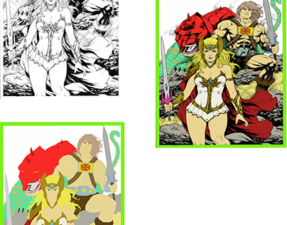 The Savage Powers of Grayskull flatted by Beintrigued