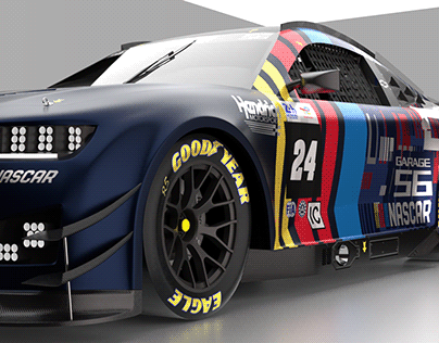 Project thumbnail - NASCAR Garage 56 - Livery Concept