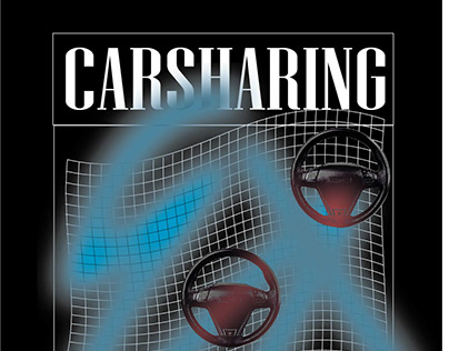 Poster for carsharing service