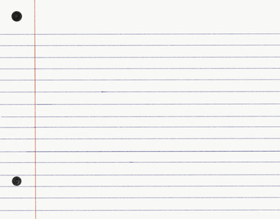Lined paper