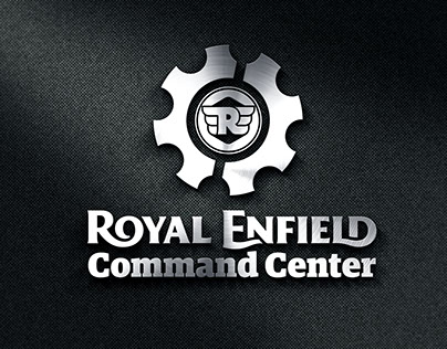 Royal Enfield Command Center Logo Design
