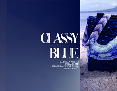 "Classy Blue" Structural Textile Design Application