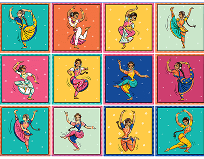 Bengal Pattachitra Dancers