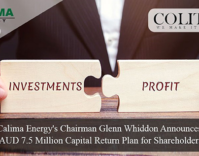 Calima Energy’s Chairman Glenn Whiddon Announces