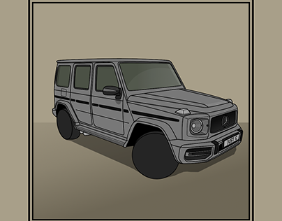 "Just G" - simple G-Class drawing