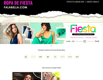 Landing page | Ropa de fiesta - Falabella.com