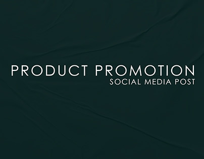 Product promotion post