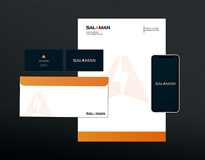 SALAMAN brand identity logo design project