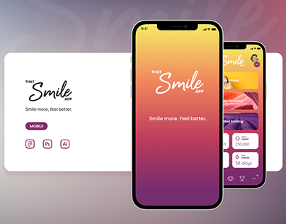 Smile training mobile app