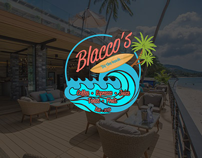 The Beach Logo Designing Ideas by Design Alligators