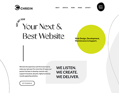 Chrein.com Web Design & Development