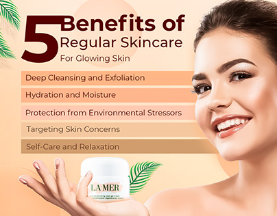 Benefit of Regular Skincare - Website banners