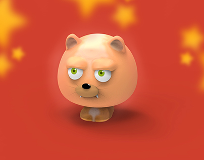 Angry Cat 3D