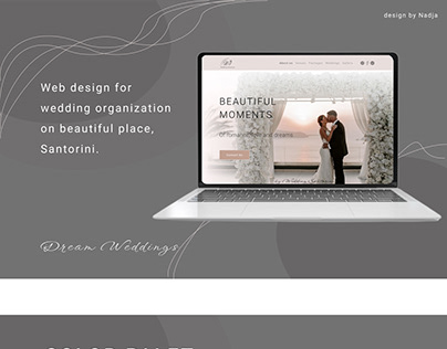 Design for wedding organizations