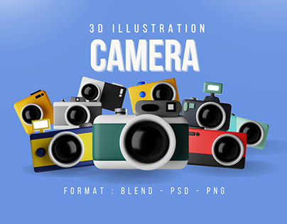 Camera - 3D Illustration
