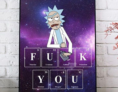 Rick and Morty Artwork