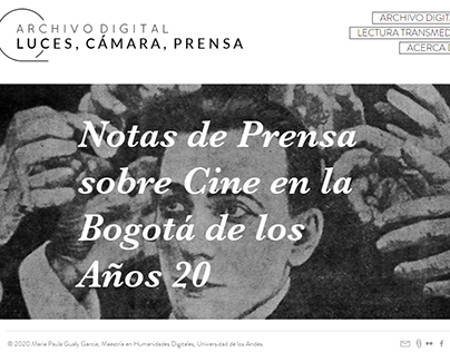 Archivo Digital: Luces, Cámara, Prensa