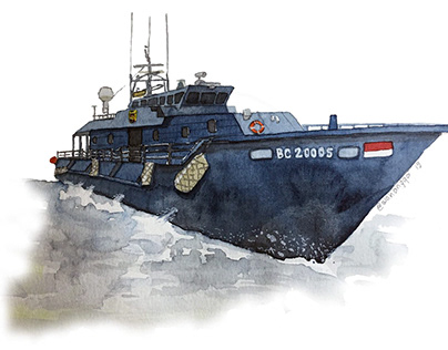 BC 20005 (Indonesian Customs’s Patrol Ship)