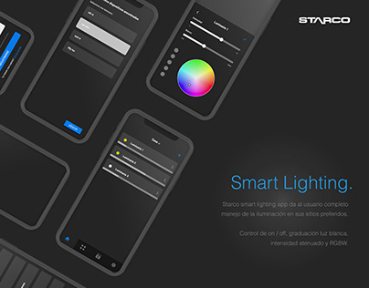 Smart lighting App.