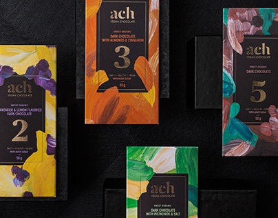 LA MUSE chocolate collection by Ach Vegan Chocolate