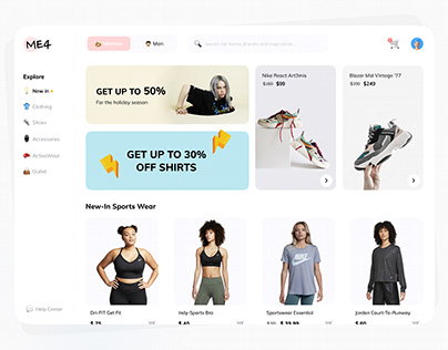 E-commerce Dashboard | Clothing & Fashion Online