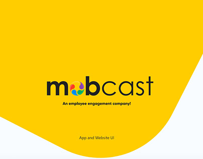 MobCast - Website UX and UI