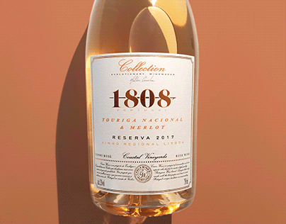 Wine Label | 1808 Portugal Reserva Rosé