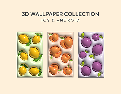 3D fruit digital Wallpaper