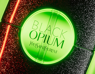 YSL Black Opium | 3D CGI Perfume Animation