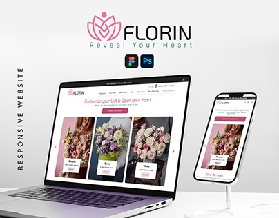 Florin Responsive Website UI/UX Design