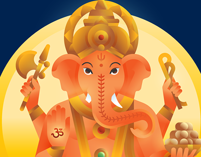 Ganesha Projects | Photos, videos, logos, illustrations and branding on  Behance